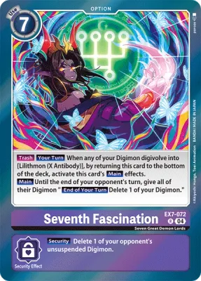 EX7-072 Seventh Fascination, R