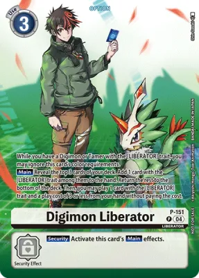 P-151 Digimon Liberator, Box Topper