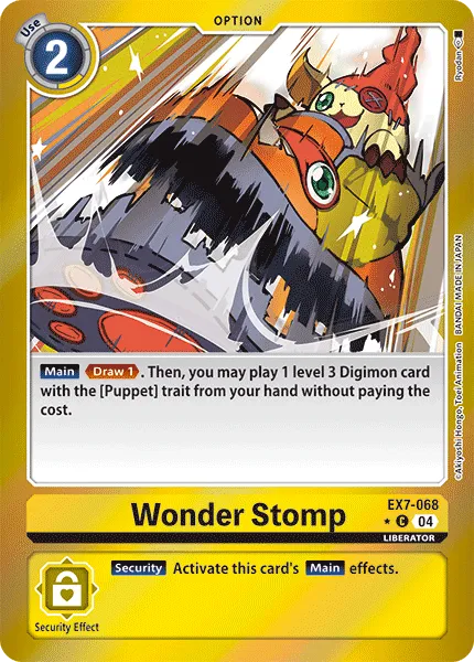 EX7-068 Wonder Stomp, Limited Common