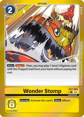 EX7-068 Wonder Stomp, Limited Common