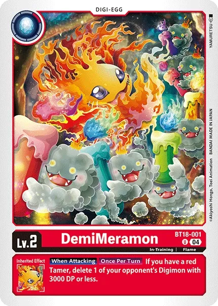 BT18-001 DemiMeramon, UC