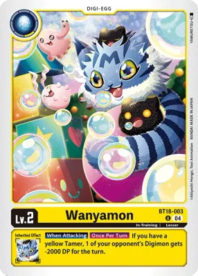 BT18-003 Wanyamon, UC