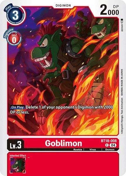 BT18-008 Goblimon, C