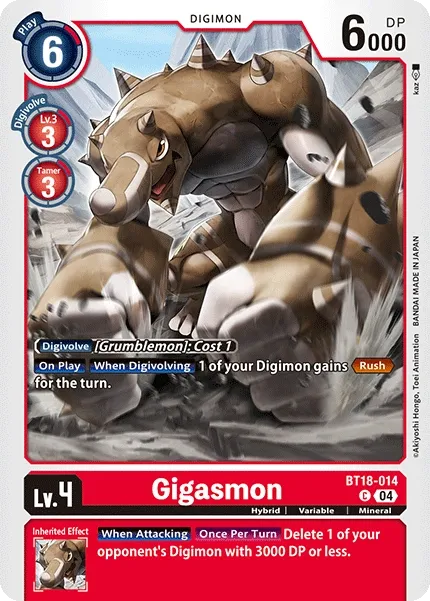 BT18-014 Gigasmon, C