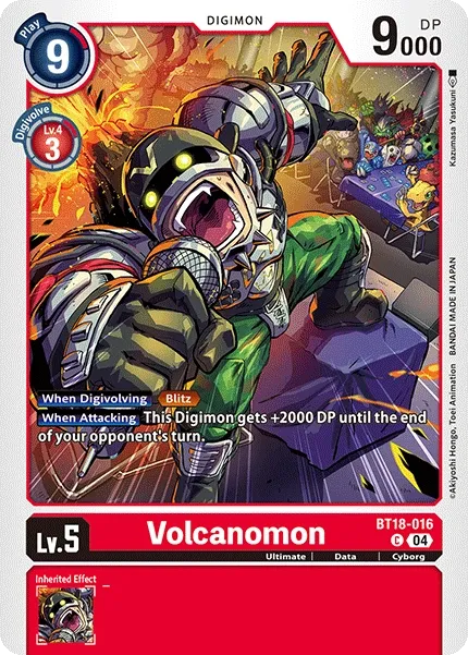 BT18-016 Volcanomon, C