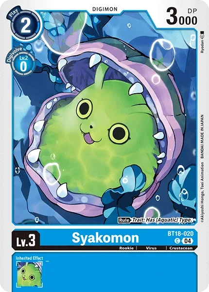 BT18-020 Syakomon, C