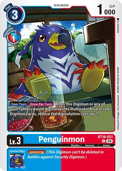 BT18-021 Penguinmon, C