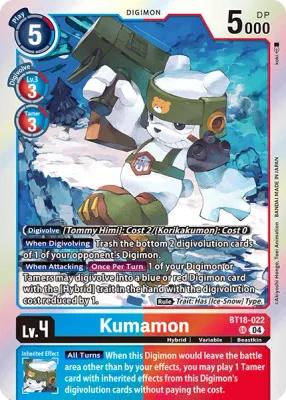 BT18-022 Kumamon, SR