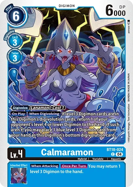 BT18-024 Calmaramon, C