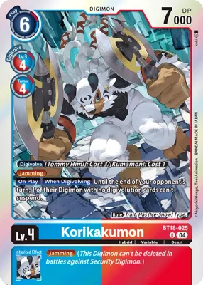 BT18-025 Korikakumon, R