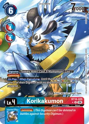 BT18-025 Korikakumon, R, Alternative Art