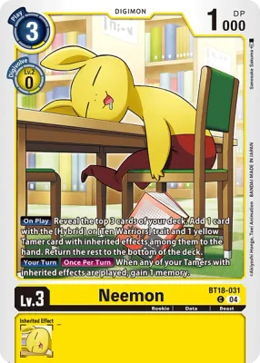 BT18-031 Neemon, C