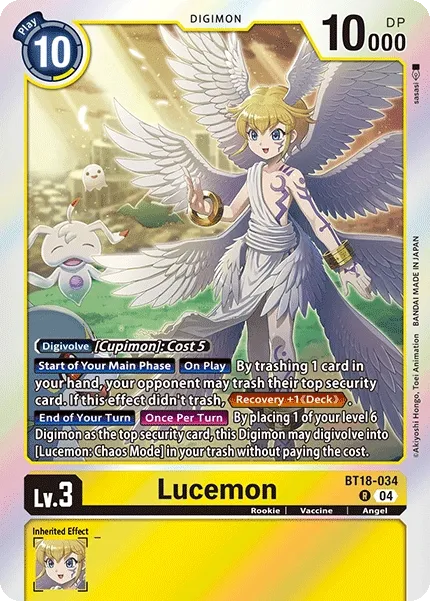 BT18-034 Lucemon, R