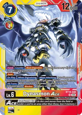 BT18-040 Dynasmon ACE, SR