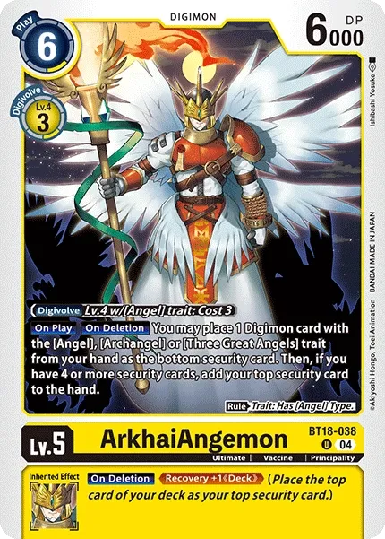BT18-038 ArkhaiAngemon, UC