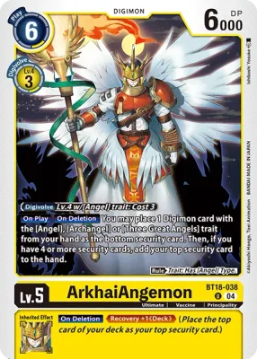 BT18-038 ArkhaiAngemon, UC