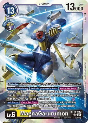 BT18-042 MagnaGarurumon, SR