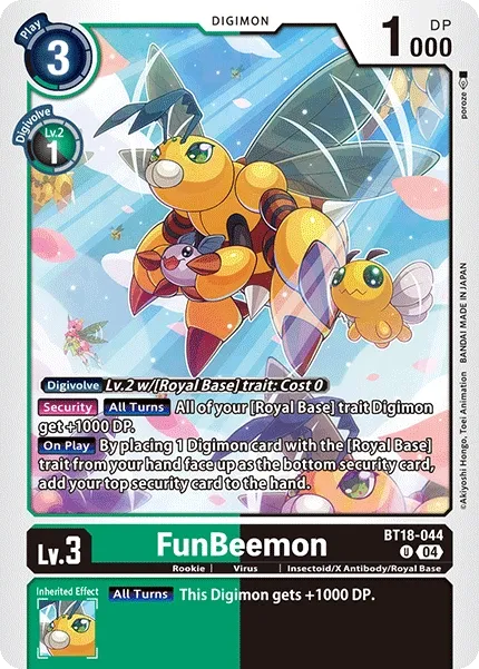B18-044 FunBeemon, UC