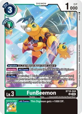 B18-044 FunBeemon, UC