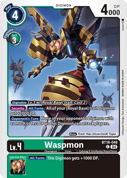BT18-046 Waspmon, C