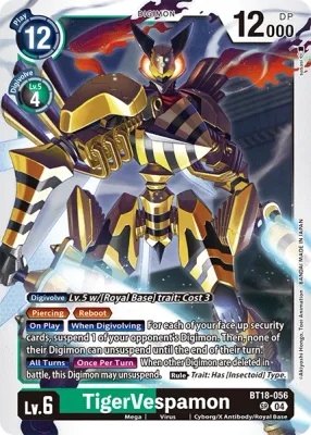 BT18-056 TigerVespamon, SR