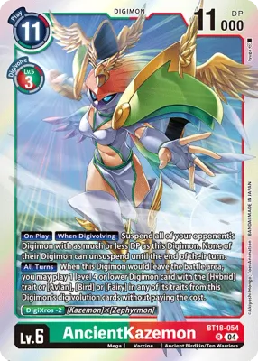 BT18-054 AncientKazemon, R
