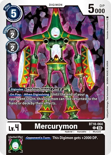 BT18-064 Mercurymon, C