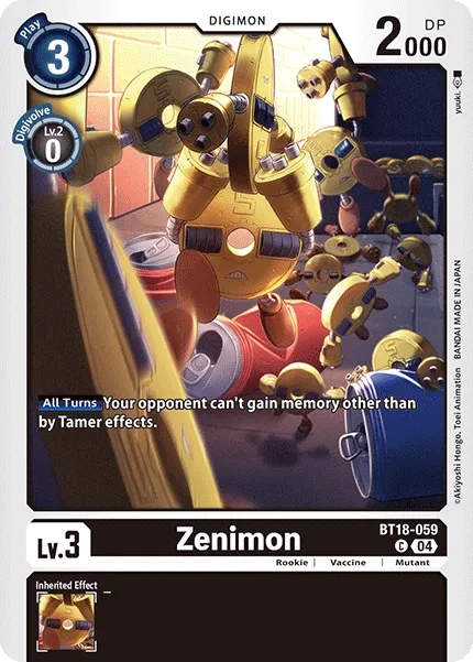 BT18-059 Zenimon, C