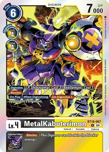 BT18-067 MetalKabuterimon, R