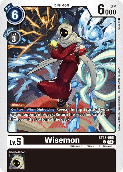 BT18-068 Wisemon, C