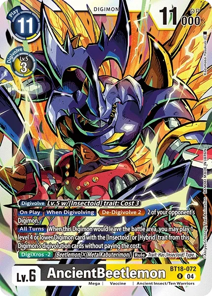 BT18-072 AncientBeetlemon, R