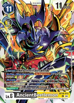 BT18-072 AncientBeetlemon, R