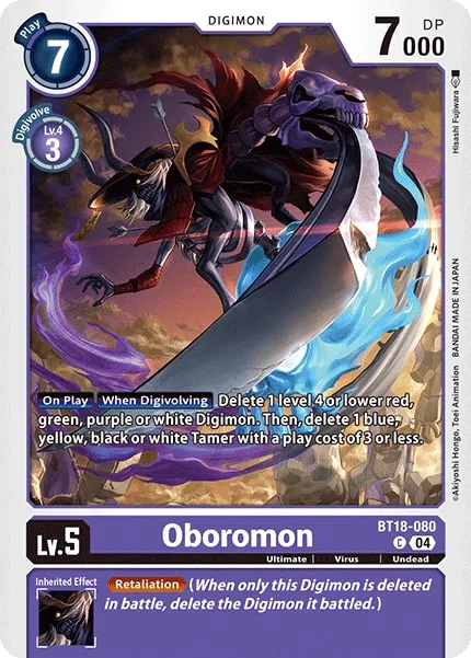 BT18-080 Oboromon, C