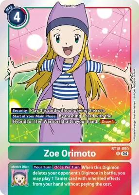 BT18-090 Zoe Orimoto, R