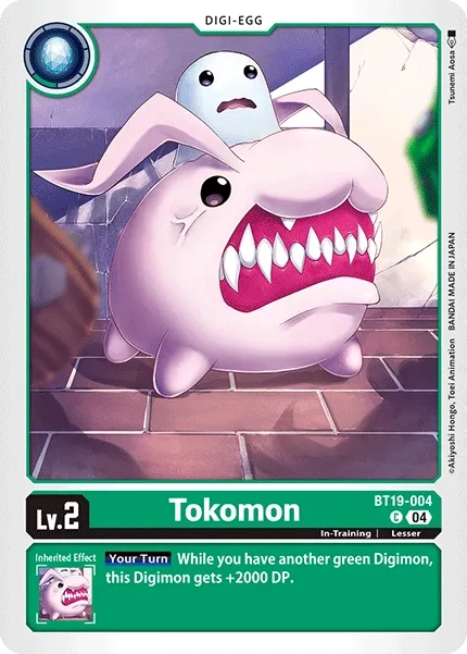 BT19-004 Tokomon, C