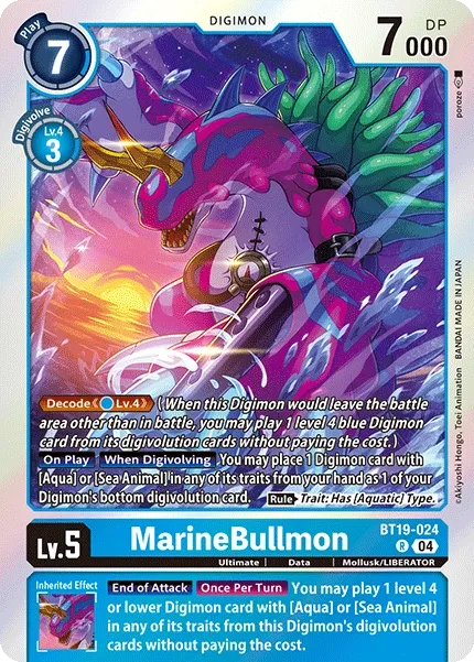 BT19-024 MarineBullmon, R
