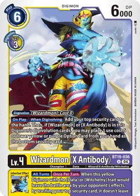 BT19-036 Wizardmon (X-Antibody), UC