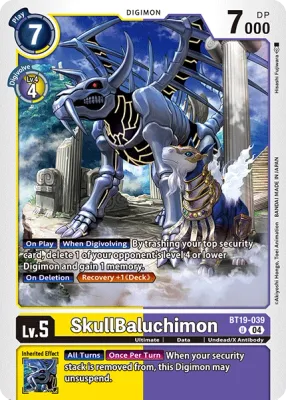 BT19-039 SkullBaluchimon, UC