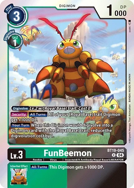 BT19-045 FunBeemon, R