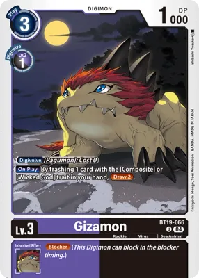 BT19-066 Gizamon, UC