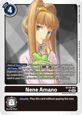 BT19-087 Nene Amano, UC