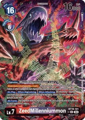 BT19-101 ZeedMillenniummon, SEC, Alternative Art