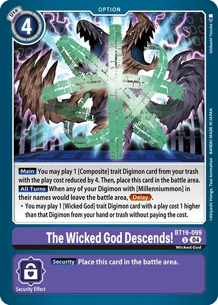 BT19-099 The Wicked God Descends!, UC