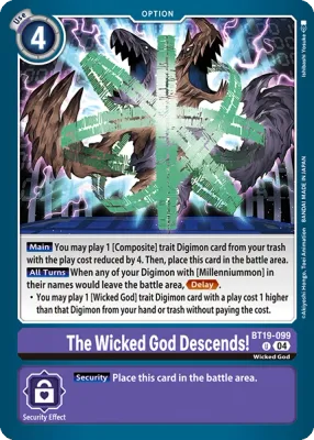BT19-099 The Wicked God Descends!, UC