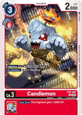 EX8-008 Candlemon, C