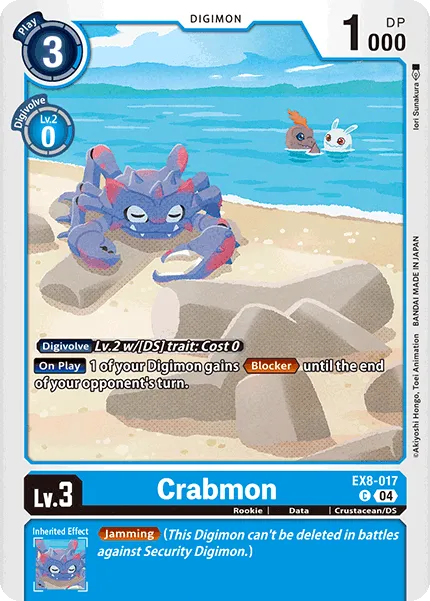 EX8-017 Crabmon, C