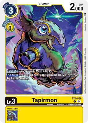 EX8-030 Tapirmon, C