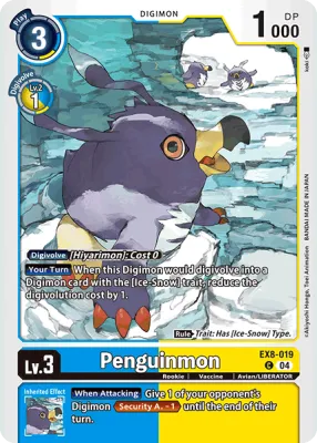 EX8-019 Penguinmon, C