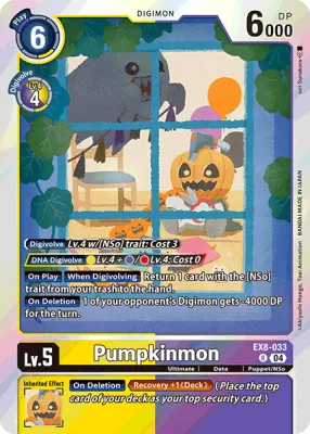 EX8-033 Pumpkinmon, R