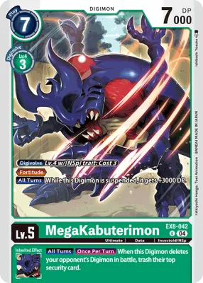 EX8-042 MegaKabuterimon, UC